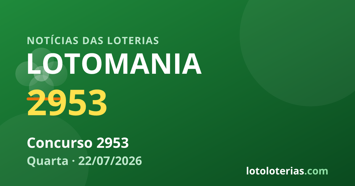 Imagem ilustrativa do sorteio da Lotomania