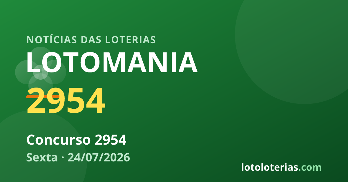 Imagem ilustrativa do concurso da Lotomania